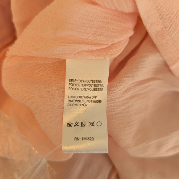 Allison New York Womens Small NWT Pink Dress Coquette Romantic Flirty Fairy - Picture 6 of 6